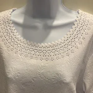 Chances R | Tops | L Chances R Blouse With Flower Print And Cut Out ...
